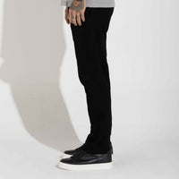 Calça Sarja Amarração Masculina - Preto