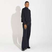 Blusão Dense Algodão Feminino - Preto