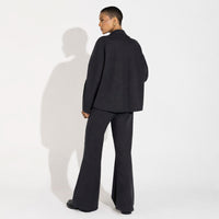 Casaco Dense Algodão Feminino - Preto