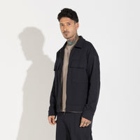 Jaqueta Dense Algodão Masculina - Preto