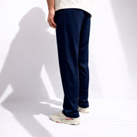 Calça Linho Alfaiataria Masculina - Azul Marinho