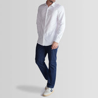 Camisa Algodão Oxford Masculina - Branco