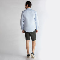 Camisa Algodão Oxford Masculina - Azul