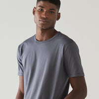 Camiseta Pima Masculina | Life Collection - Chumbo
