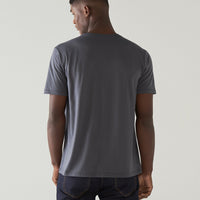 Camiseta Pima Masculina | Life Collection - Chumbo