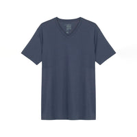 Camiseta Pima Gola V Masculina | Life Collection - Chumbo