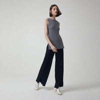 Regata Reta em Ribana - Mescla Escuro