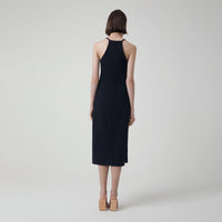 Vestido Midi Malha - Preto