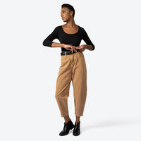 Blusa Cotton Pima Manga 3/4 Feminina - Preto