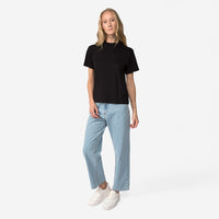 Camiseta Pima Recortes Feminina | Life Collection - Preto