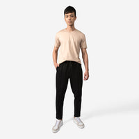 Calça Jogger Friso Masculina - Preto