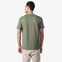 Camiseta Pima Bolso Masculina | Life Collection - Verde Militar