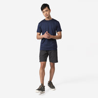 Camiseta Pima Punho Masculina | Life Collection - Azul Marinho