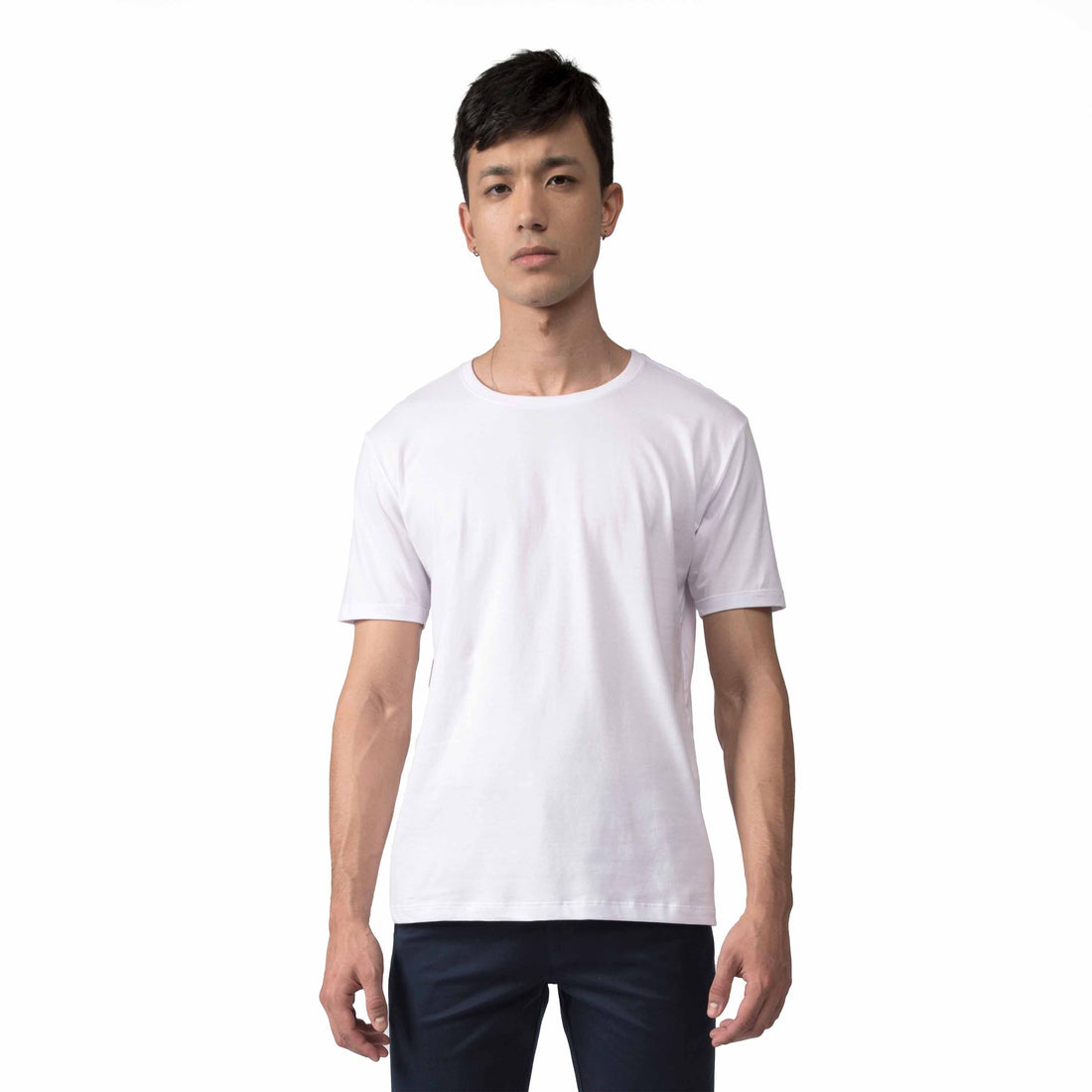 Camiseta Pima Masculina | Life Collection - Branco