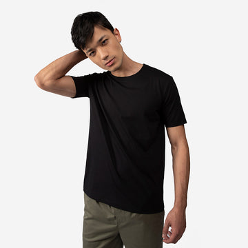 Camiseta Algodão Pima Masculina | Life T-Shirt - Preto