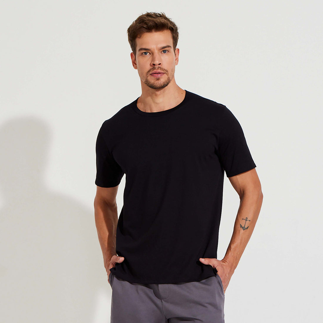 Camiseta Pima Masculina | Life Collection - Preto