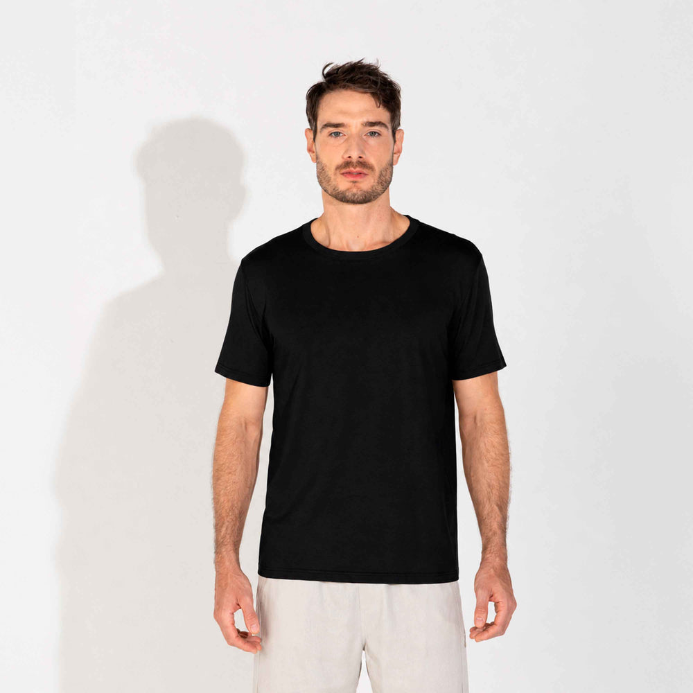 Camiseta Pima Masculina - Preto