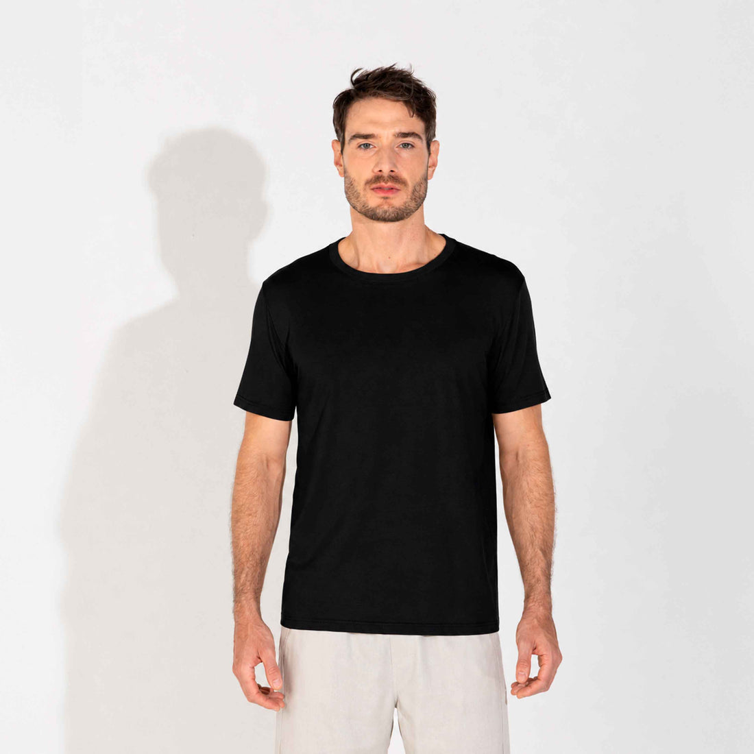 Camiseta Pima Masculina - Preto