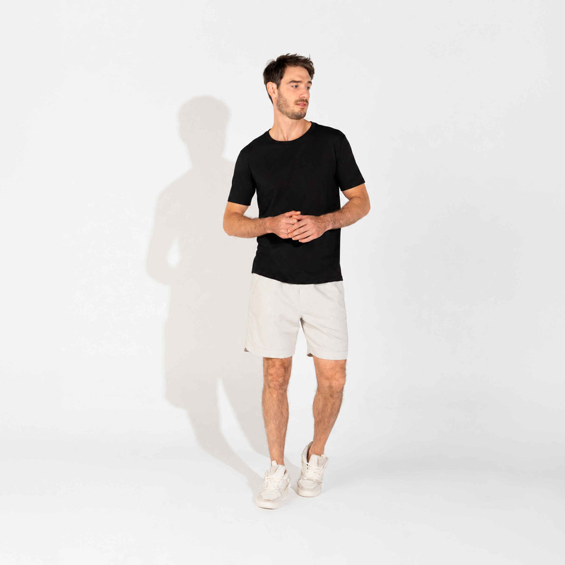 Camiseta Pima Masculina - Preto