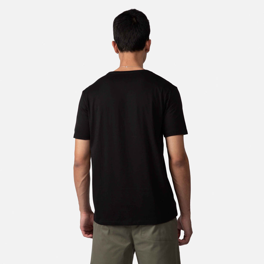 Camiseta Pima Masculina | Life Collection - Preto