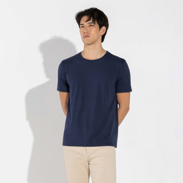 Camiseta Pima Masculina | Life Collection - Azul Marinho