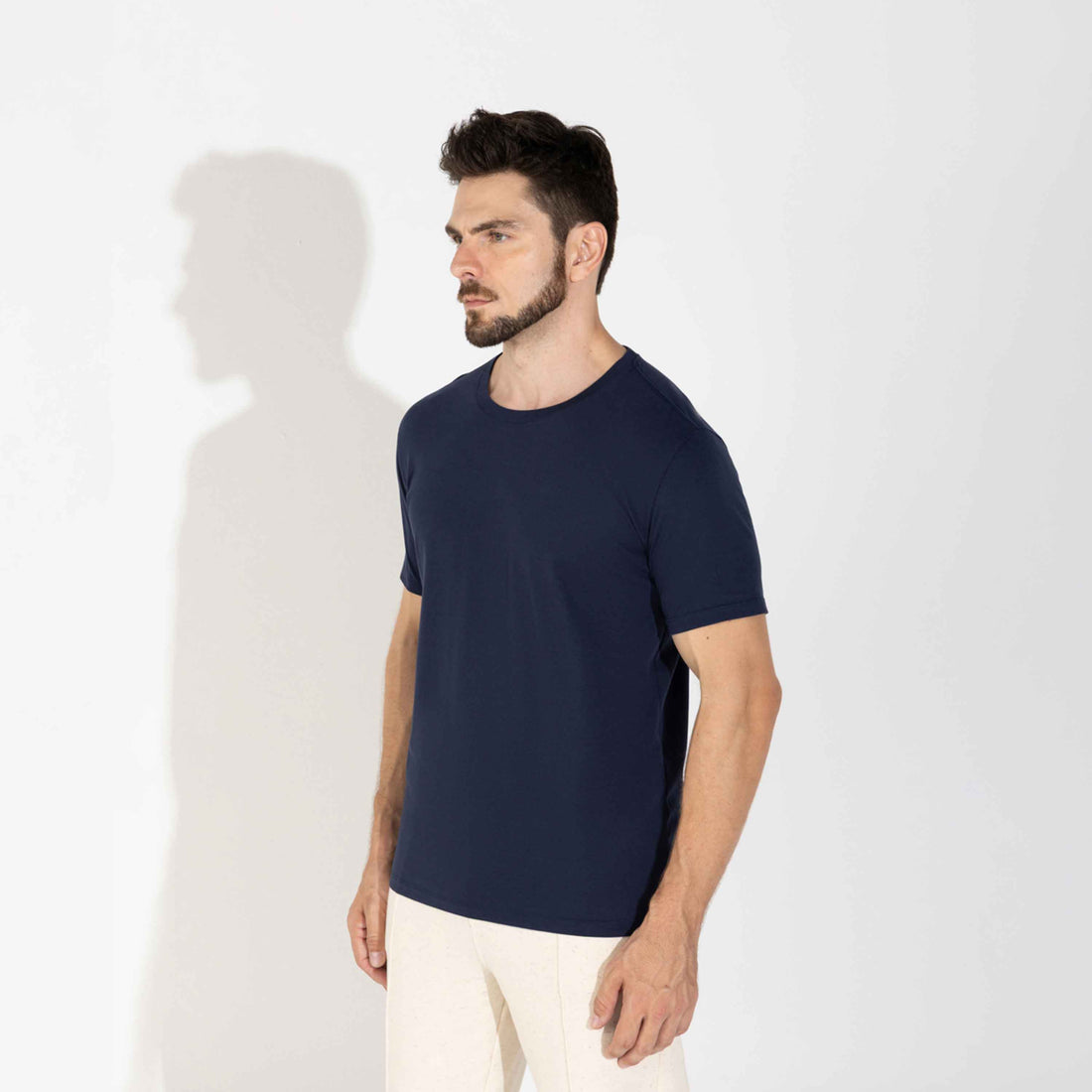 Camiseta Pima Masculina | Life Collection - Azul Marinho