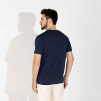 Camiseta Pima Masculina | Life Collection - Azul Marinho