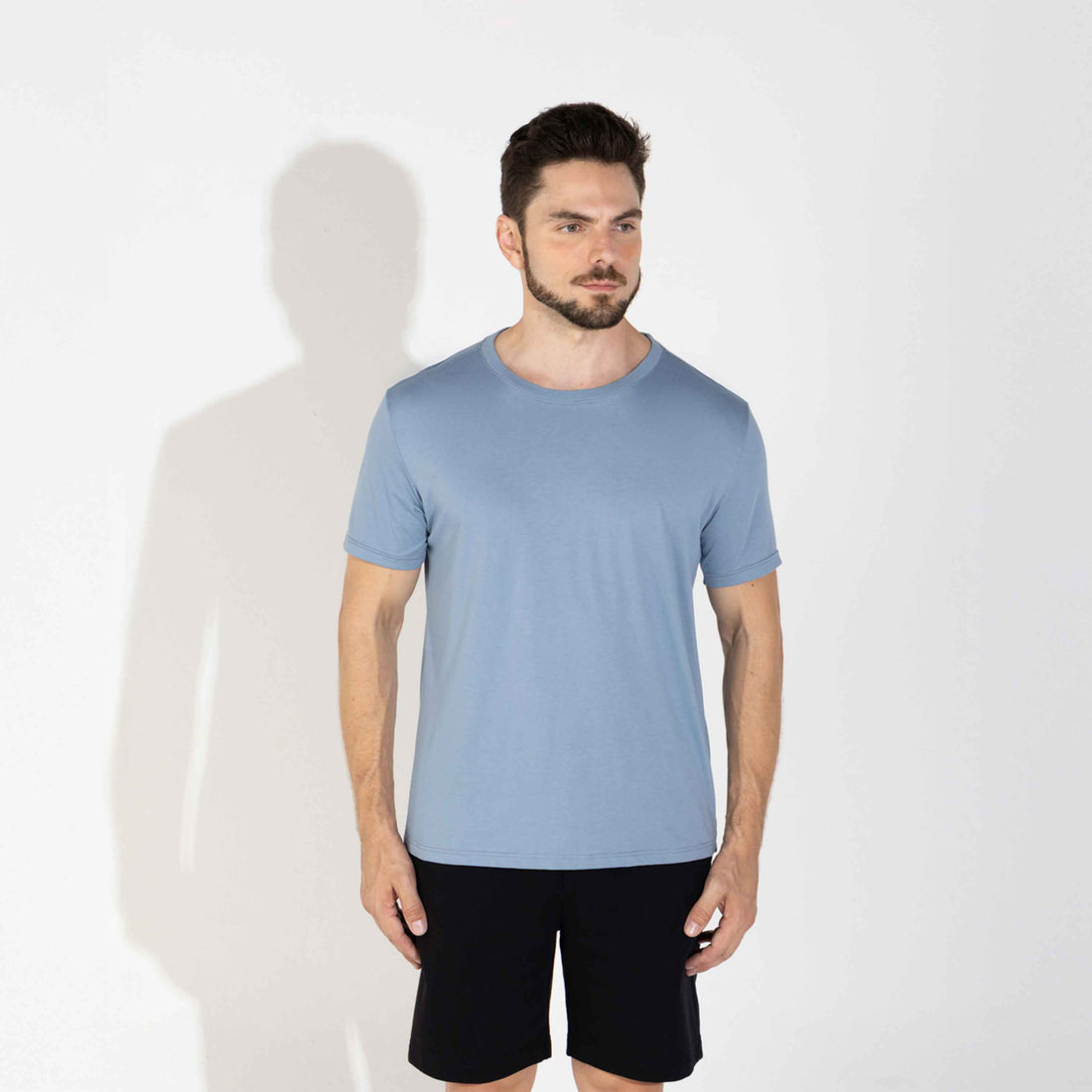 Camiseta Pima Masculina | Life Collection - Azul Cobalto
