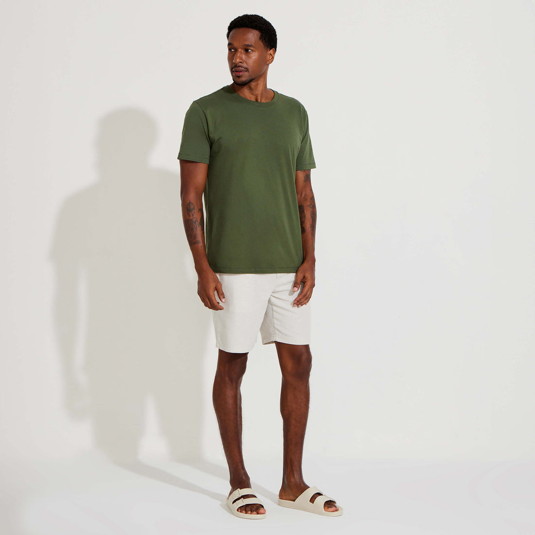 Camiseta Pima Masculina | Life Collection - Verde Figo
