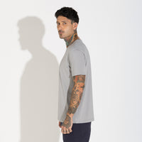 Camiseta Pima Masculina | Life Collection - Cinza Titânio
