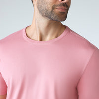 Camiseta Algodão Premium Masculina | Everyday Collection - Rose