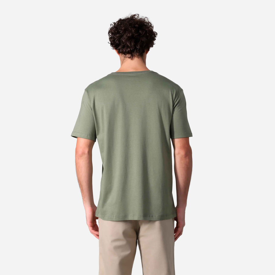 Camiseta Algodão Premium Masculina | Everyday Collection - Verde Militar