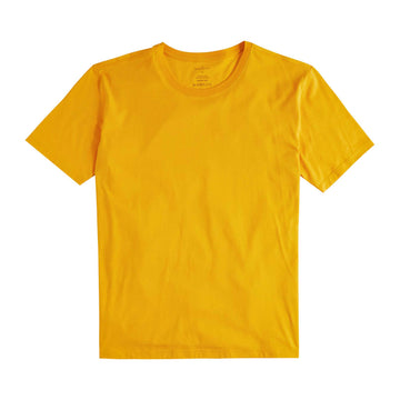 Camiseta Algodão Premium Masculina | Everyday Collection - Amarelo Sol