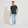 Camiseta Algodão Premium Masculina | Everyday Collection - Verde Cedro