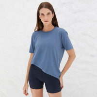 Tech T-Shirt Modal Premium Masculina | Basico.com - Azul Cobalto