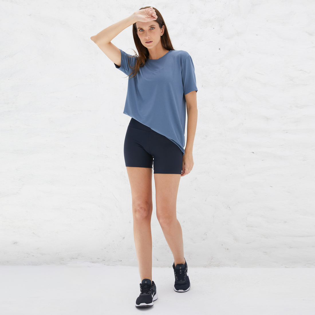 Tech T-Shirt Modal Premium Masculina | Basico.com - Azul Cobalto