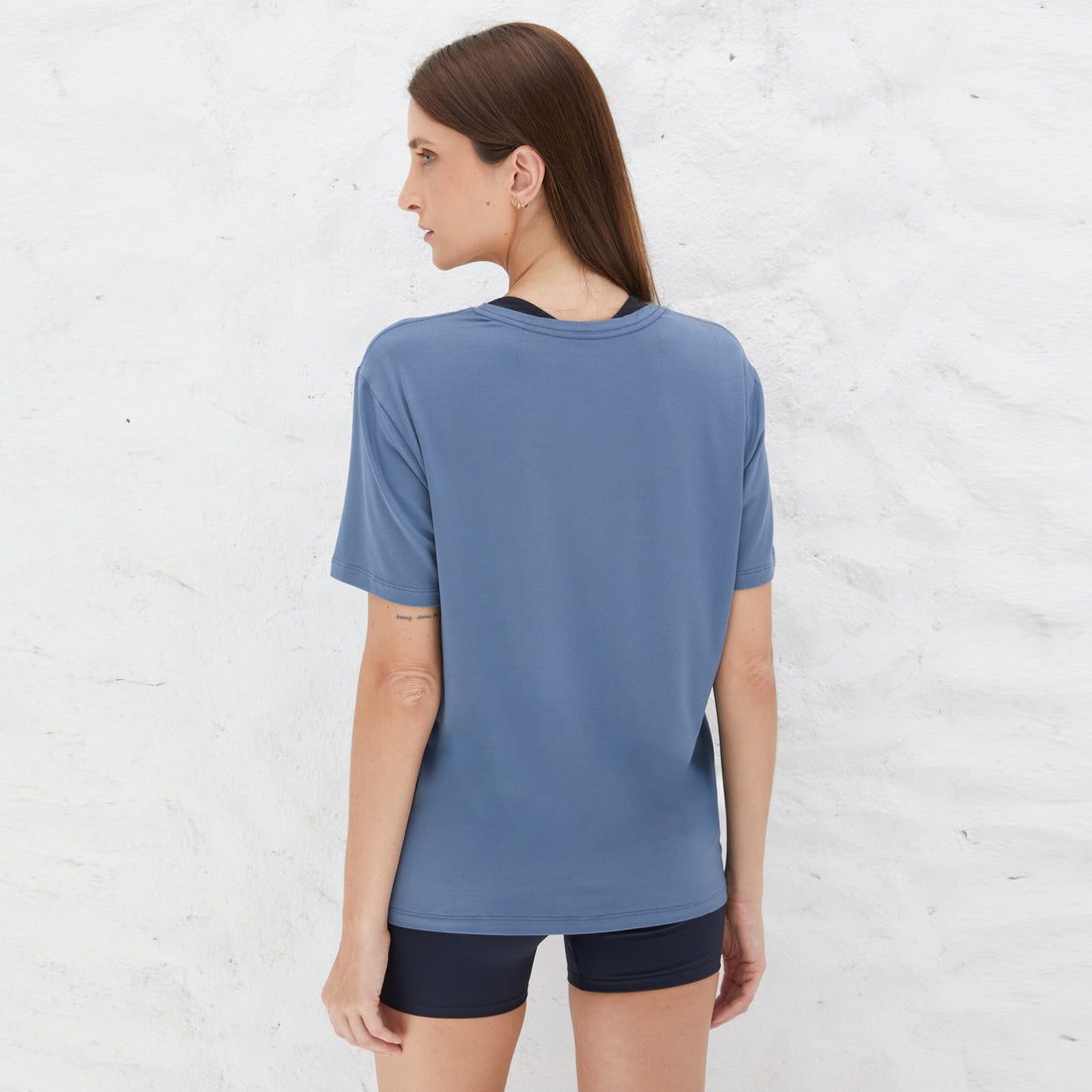 Tech T-Shirt Modal Premium Masculina | Basico.com - Azul Cobalto