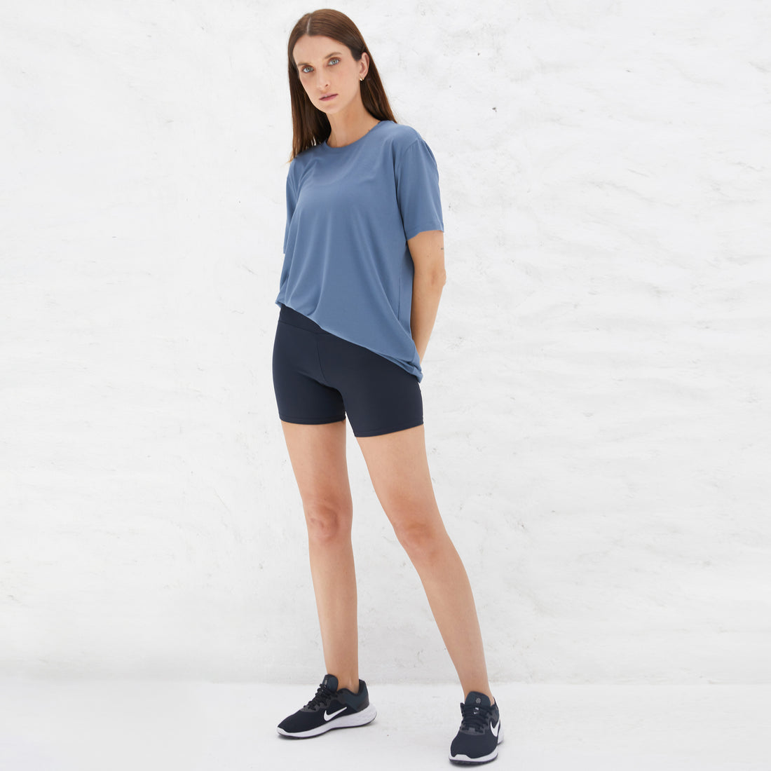 Tech T-Shirt Modal Premium Masculina | Basico.com - Azul Cobalto