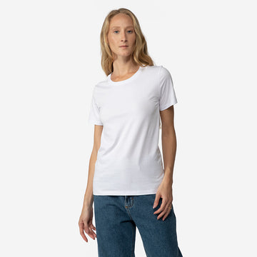 Camiseta Algodão Pima Feminina | Life T-Shirt - Branco