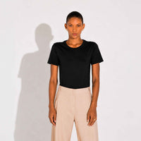 Camiseta Pima Feminina - Preto