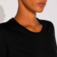 Camiseta Pima Feminina - Preto
