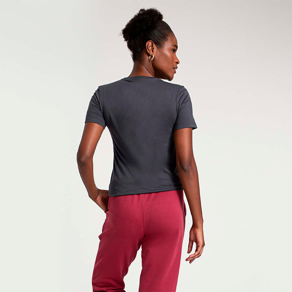 Camiseta Pima Feminina | Life Collection - Grafite Inativo
