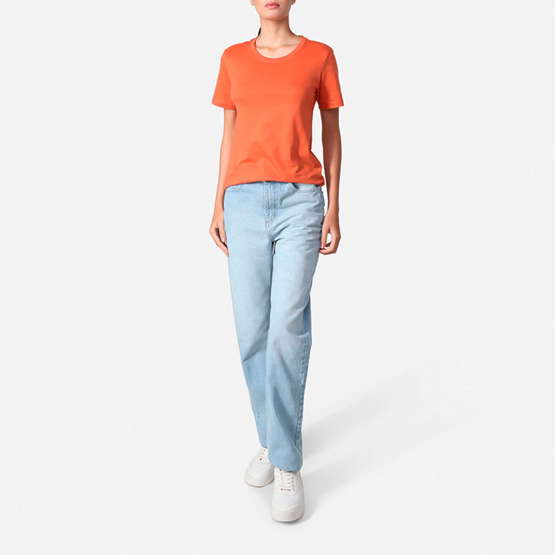 Camiseta Pima Feminina | Life Collection - Marrom Telha