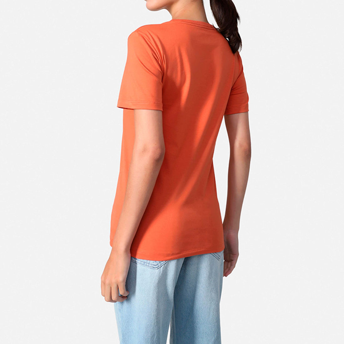 Camiseta Pima Feminina | Life Collection - Marrom Telha