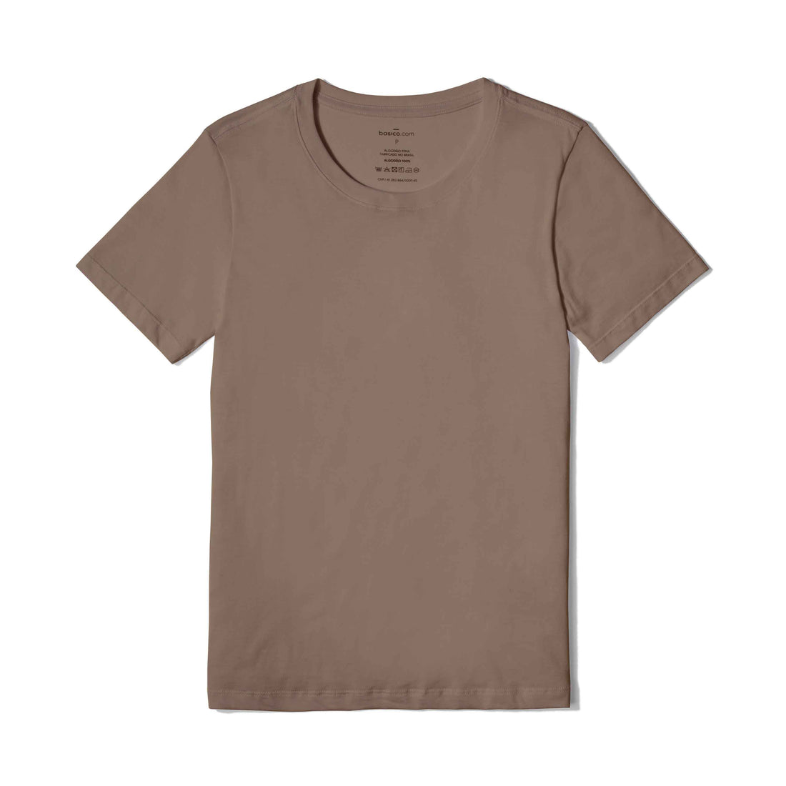 Camiseta Pima Feminina | Life Collection - Bege Pastel