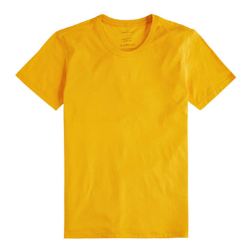 Camiseta Algodão Premium Feminina | Everyday Collection - Amarelo Sol