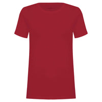 Camiseta Algodão Premium Feminina | Everyday Collection - Vermelho Rubi