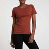 Camiseta Algodão Premium Feminina | Everyday Collection - Marrom Cacau