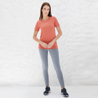 Tech T-Shirt Modal Premium Feminina | Basico.com - Laranja Telha