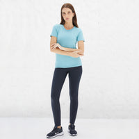 Tech T-Shirt Modal Premium Feminina | Basico.com - Azul Turquesa